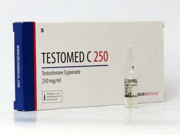 Testomed C 250mg – Testosterone Cypionate – Deus Medical