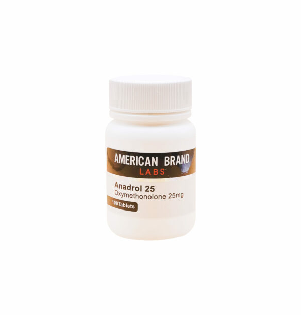 Anadrol 25 (100 Tablets) - American Brand
