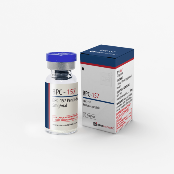 BPC-157 - 5mg/vial - BPC-157 Pentadecapeptide - Deus Medical